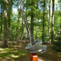 "Solskulptur" von Arnold Haukeland