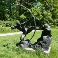 "Héraclès archer" von Emile-Antoine Bourdelle