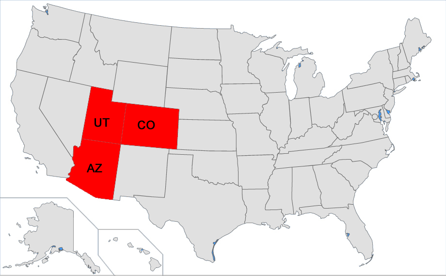 Colorado • Arizona • Utah